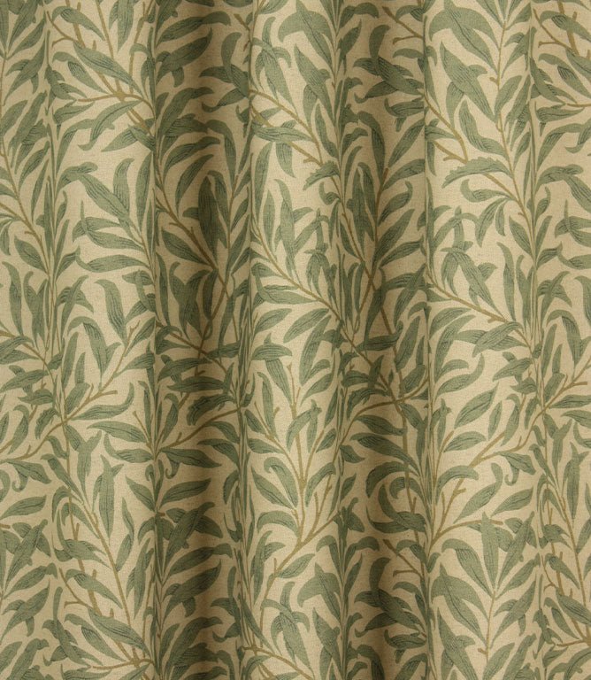 Boughs Wide Fabric / Grey - Just Fabrics