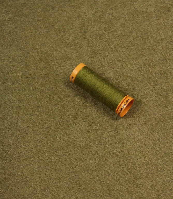 Whittington Velvet FR Fabric / Lichen - Just Fabrics