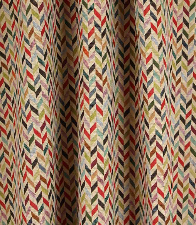 Chevron Tapestry Fabric / Multi - Just Fabrics