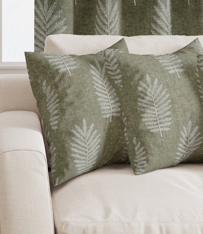 Fernleigh Fabric / Avocado - Just Fabrics