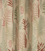 Tropical Leaves Fabric / Eau De Nil / Pink - Just Fabrics