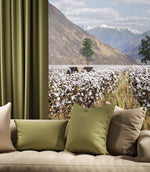 Oxford FR Fabric / Celery - Just Fabrics