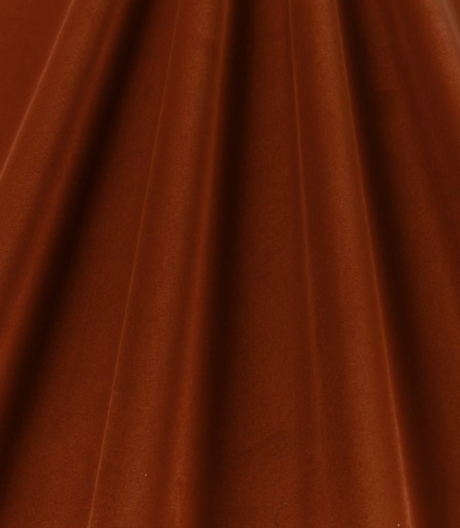 Adley FR Velvet Fabric / Spice - Just Fabrics