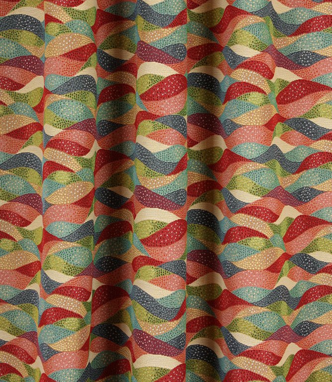 Waves Tapestry Fabric / Multi - Just Fabrics