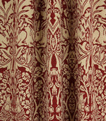 Brer Rabbit Tapestry Fabric / Red - Just Fabrics