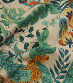 Wild Eden Fabric / Azure - Just Fabrics