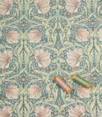 Pimpernel Linen Fabric / Rust - Just Fabrics