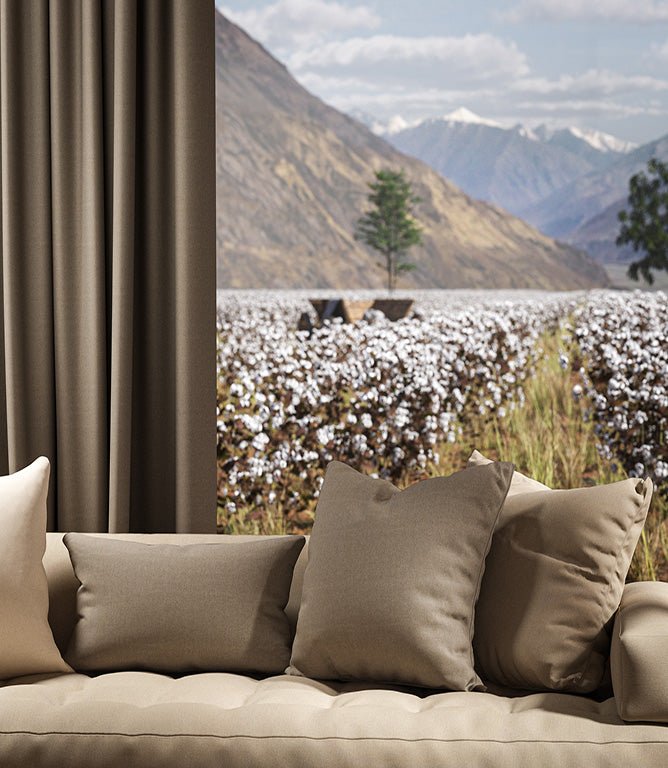 Oxford Fabric / Flax - Just Fabrics