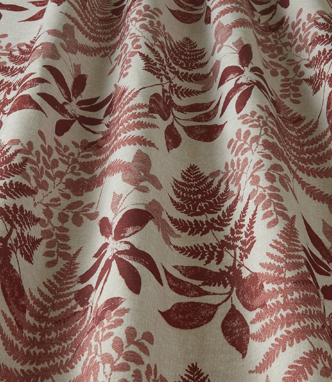 Aubrey FR Fabric / Garnet - Just Fabrics