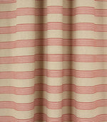 Ludlow Stripe Fabric / Red - Just Fabrics