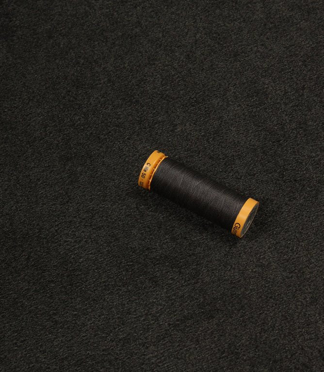 Whittington Velvet FR Fabric / Steel - Just Fabrics