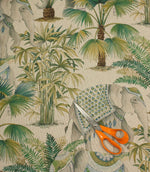 Regalia Fabric / Green - Just Fabrics