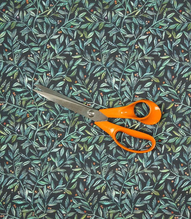 Torquay Lomond Fabric / Pomegranate - Just Fabrics