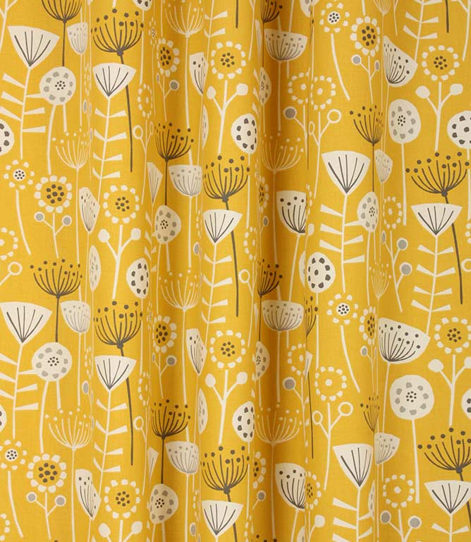 Bergen Fabric / Ochre - Just Fabrics
