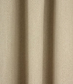 Charlbury Herringbone Fabric / Argent - Just Fabrics
