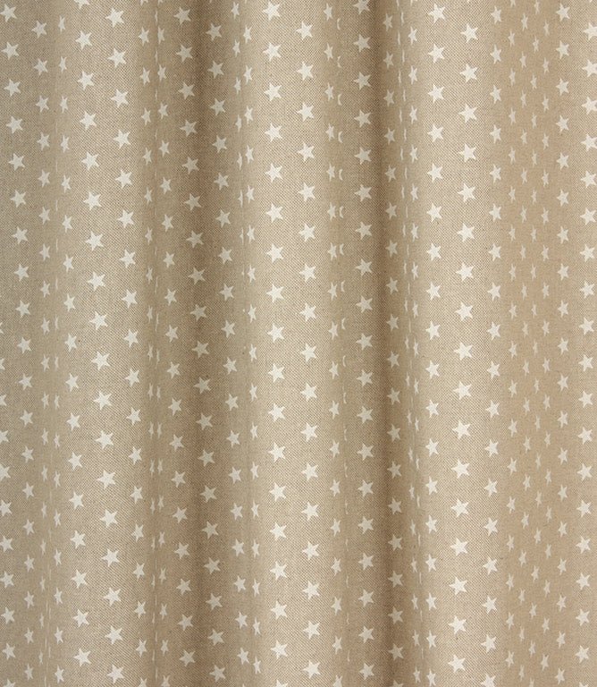 Stars Fabric / White - Just Fabrics