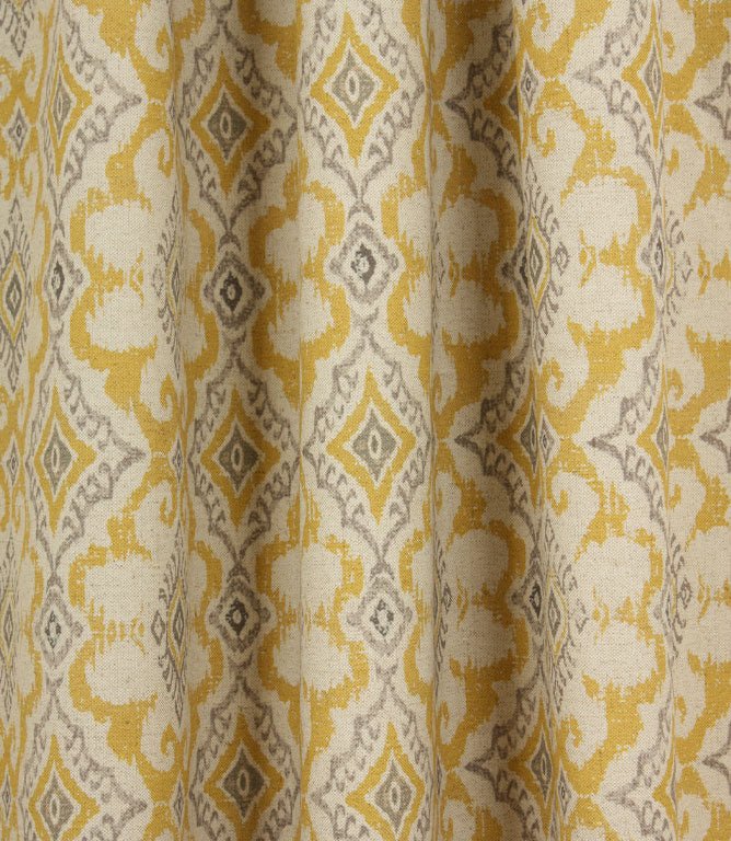 Daria Wide Fabric / Yellow - Just Fabrics