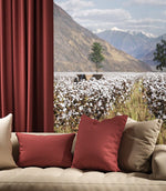 Oxford Fabric / Brick - Just Fabrics