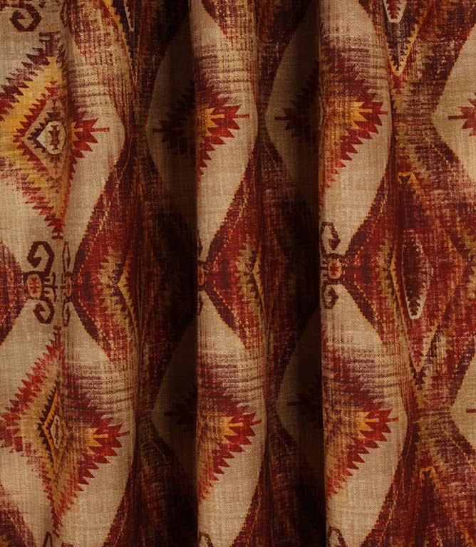 Santa Cruz Fabric / Rosso - Just Fabrics