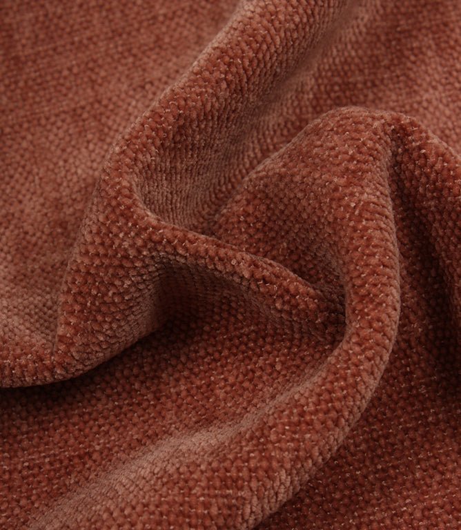 Elcombe Chenille Fabric / Blush - Just Fabrics