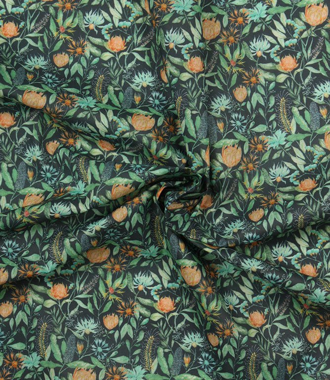 Fortazela Lomond Fabric / Sapphire - Just Fabrics