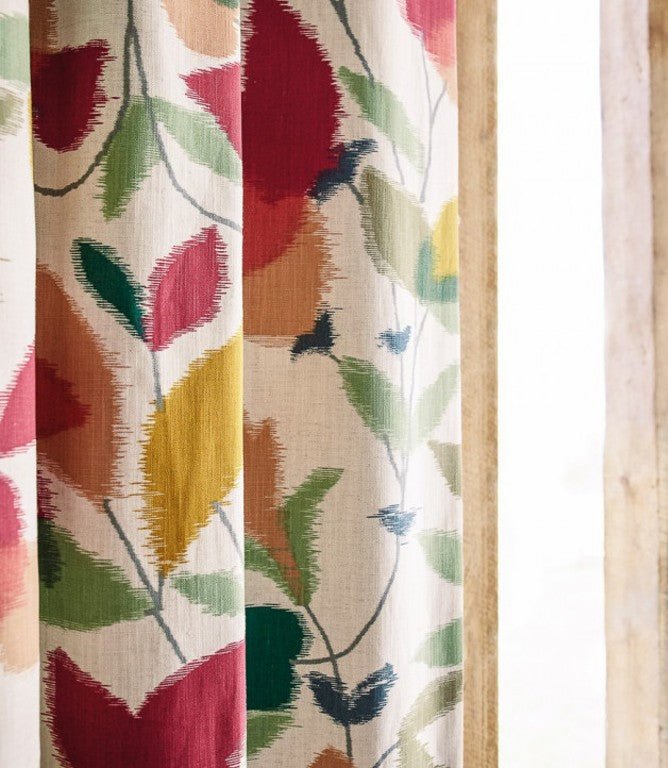 Akira Fabric / Berry / Ochre / Pistachio - Just Fabrics