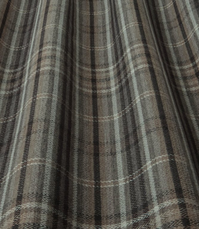Pitlochry FR Fabric / Charcoal - Just Fabrics