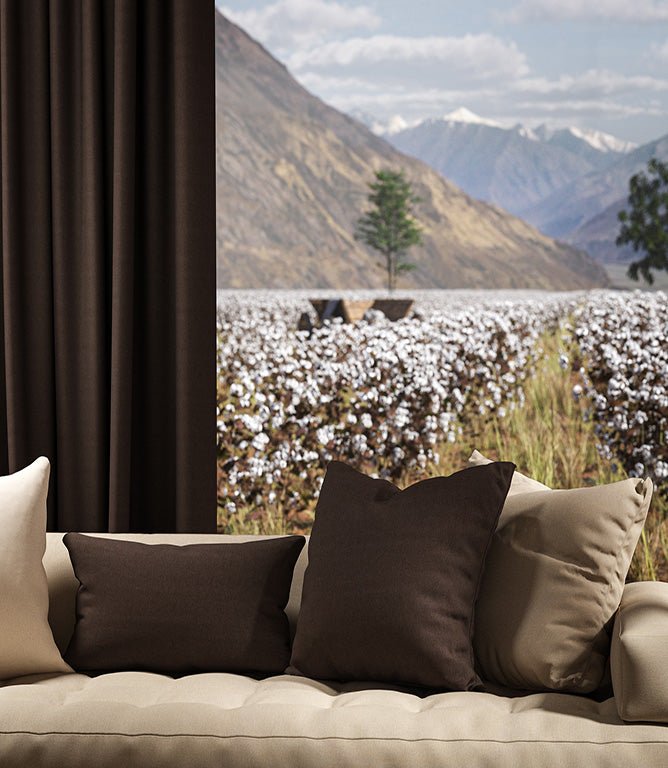 Oxford Fabric / Mocha - Just Fabrics