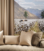 Oxford FR Fabric / Ecru - Just Fabrics