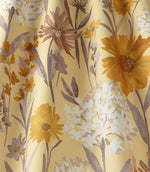 Fleur FR Upholstery Fabric / Ochre - Just Fabrics