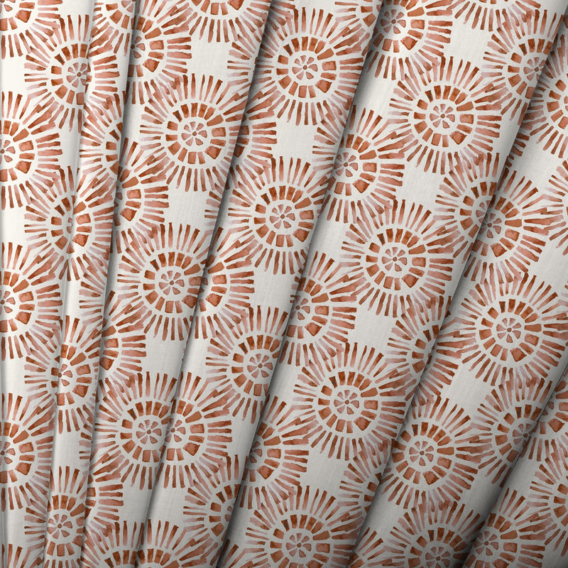 Vali Fabric / Terracotta - Just Fabrics