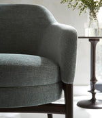 Flynn FR Fabric / Petrol - Just Fabrics