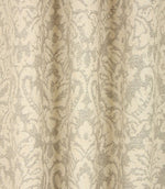 Hester Damask Fabric / Silver - Just Fabrics