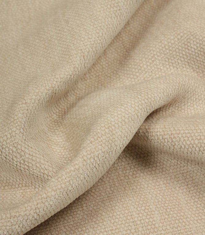 Elcombe Chenille Fabric / Natural - Just Fabrics