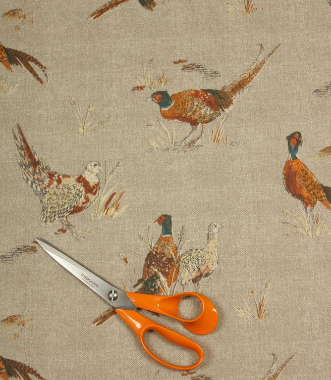 Country Roost PVC Fabric / Natural - Just Fabrics