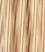 JF Ticking Fabric / Burnt Orange - Just Fabrics