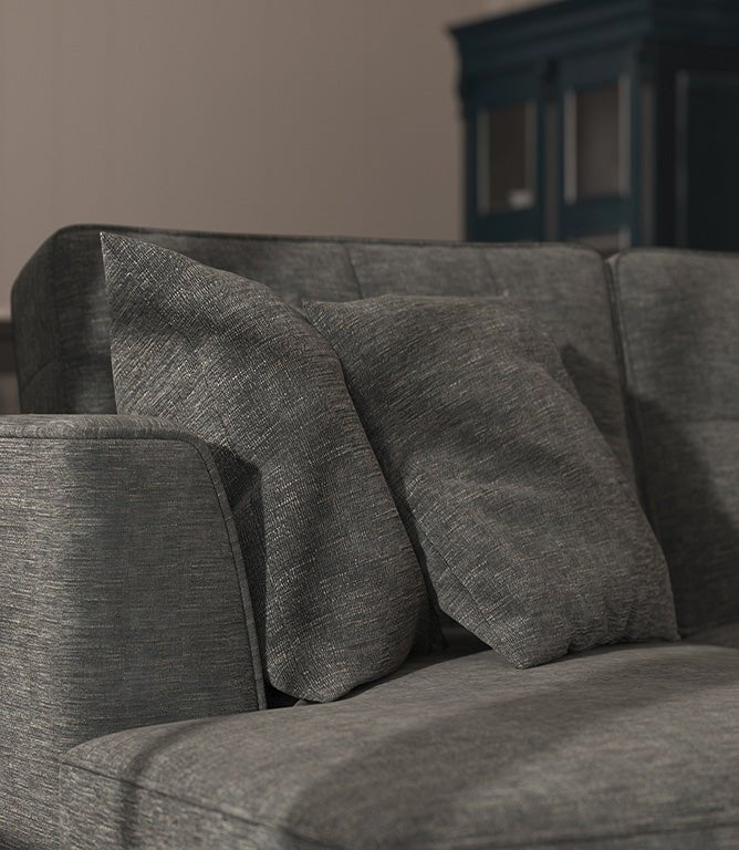 Ghent FR Fabric / Slate - Just Fabrics