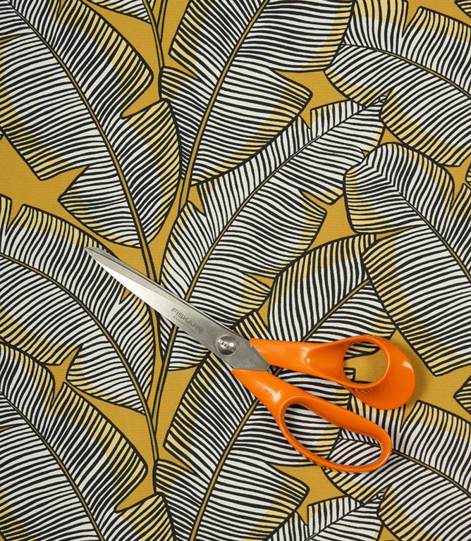 Lana Outdoor Fabric / Jaune - Just Fabrics