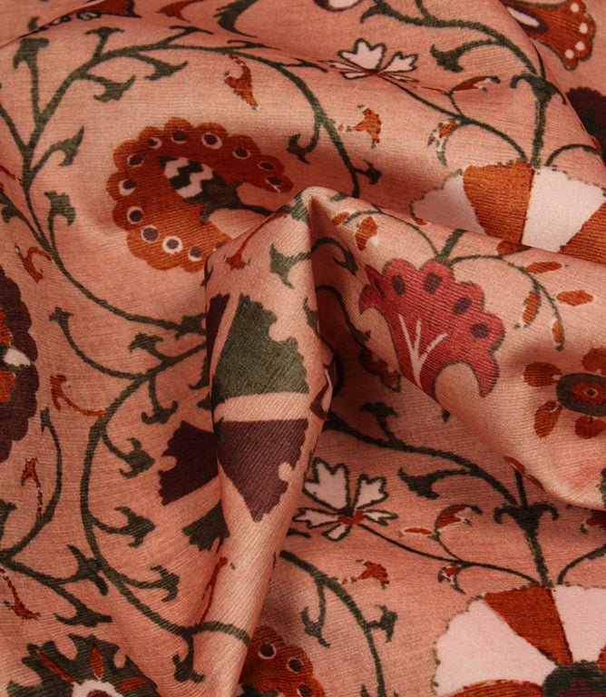 Serai Velvet Fabric / Blush - Just Fabrics