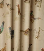 Game Birds Fabric / Linen - Just Fabrics
