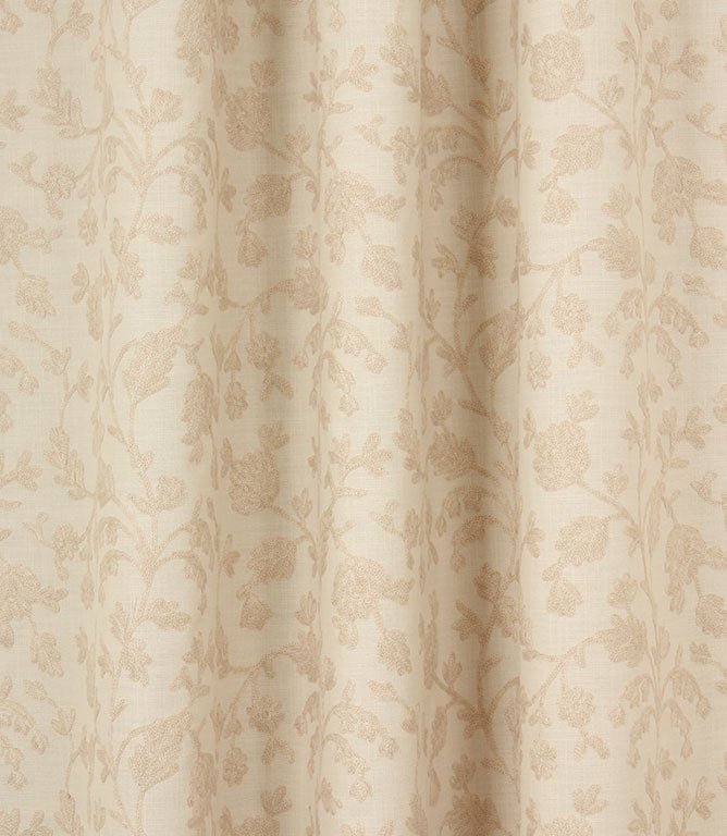 JF Crewel Fabric / Nature - Just Fabrics