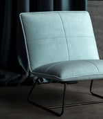 Cotswold Velvet FR Fabric / Airforce - Just Fabrics