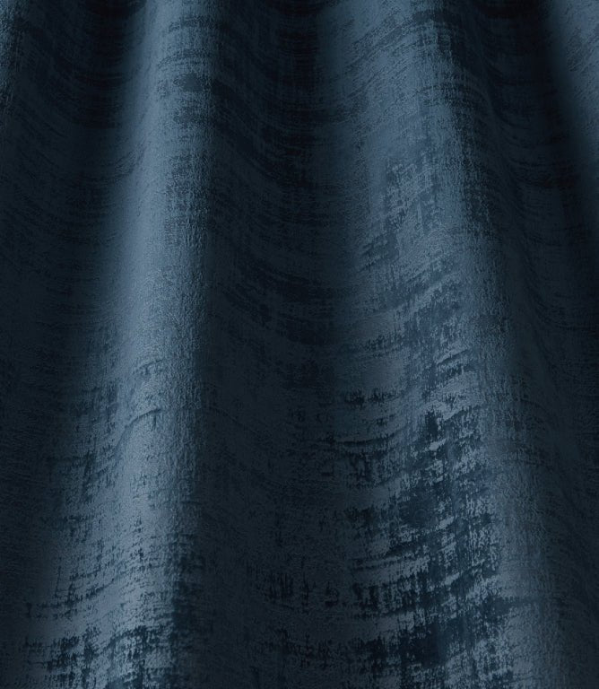 Richmond FR Velour Fabric / Blue - Just Fabrics