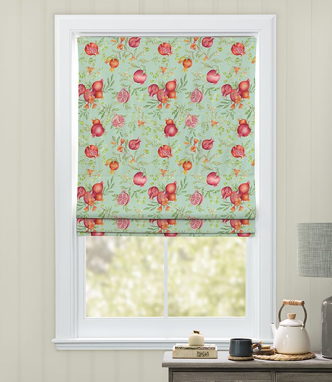 Pomegranate Grove Fabric / Oasis - Just Fabrics