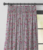 Belsay Fabric / Silver - Just Fabrics