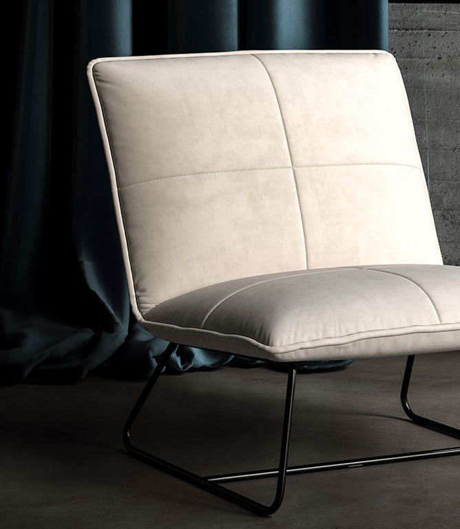 Cotswold Velvet FR Fabric / Silver - Just Fabrics