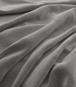 Harrow Chenille FR Fabric / Grey - Just Fabrics
