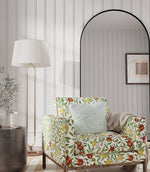 Fruit Fabric / Leaf Green / Madder - Just Fabrics