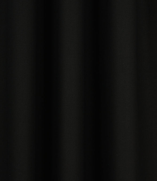 Washed Cotton Canvas Fabric / Black - Just Fabrics