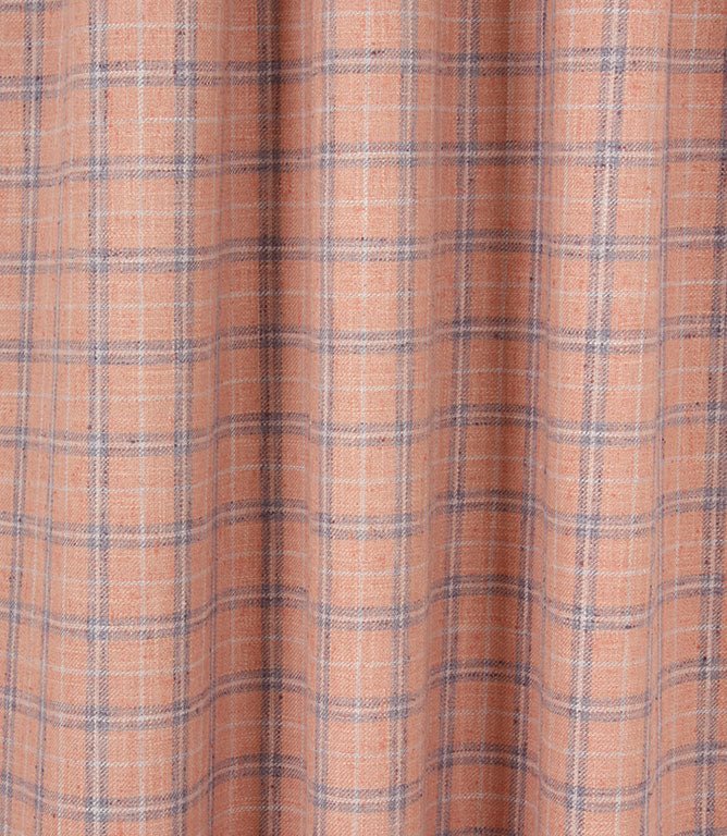 Painswick Check Fabric / Blush - Just Fabrics